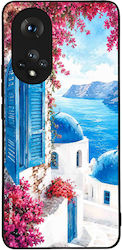 Калъф Sonique Greek Island Muse Series Honor 50 5G Nova 9 Санторинско Светлосиньо
