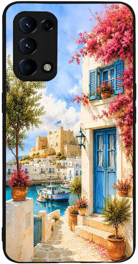 Soniquegreek Island Muse Series Oppo Find X3 Lite 5g Mobile Phone Case Rodian Harbor