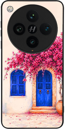 Sonique Greek Island Muse Series Handyhülle Für Oppo Find X8 Pro 5G Rosa Bougainvillea