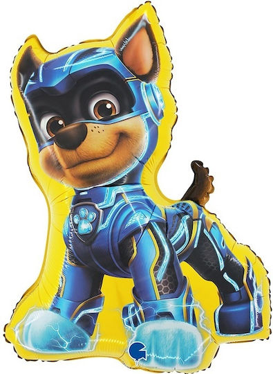 Geburtstags Luftballon Paw Patrol Folie Jumbo Blau 61cm