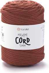 Yarnart Sfoară Macrame 5mm 785 Cărămizie