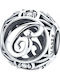 Pandora Charm Μονόγραμμα από Ασήμι