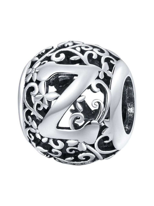 Pandora Висулка Шарм Буква Z 925 Сребърна Мода Trusky
