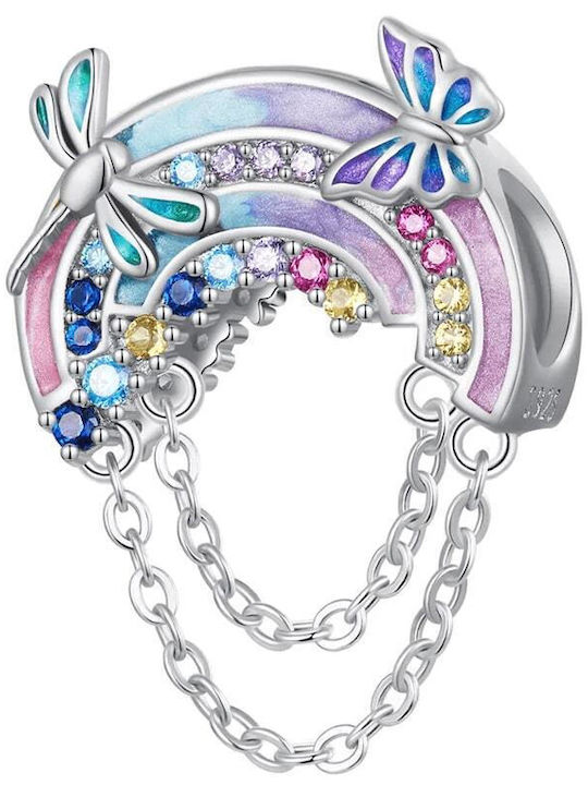 Pandora Charms Pendant Charms 925 Silver Rainbow Trusky