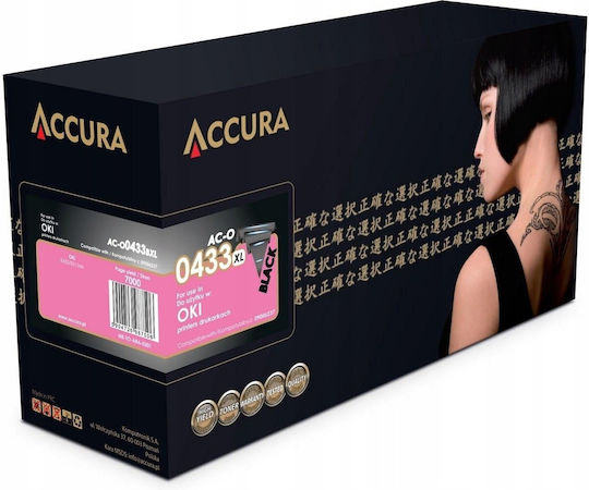 Accura Kompatibler Toner für Laser Drucker OKI Oki (09006237) Schwarzes