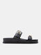 Women's Flat Sandals Flatforms Black