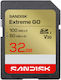 Sandisk Extreme SDHC 32GB U1 V30 UHS-I 100MB/s