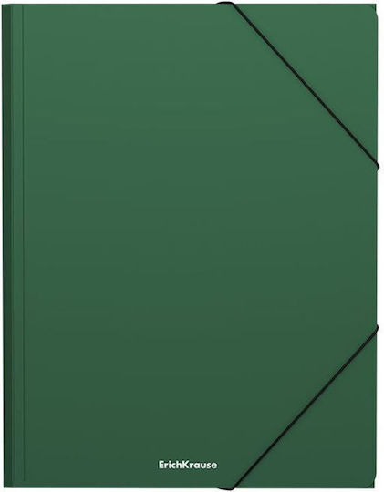 Ντοσιέ Λάστιχο Erichkrause Α4 Matt Classic Green 59230
