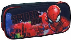 Gim Spiderman Ученически Несесер Черен
