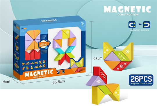 Blue Toys Magnetic Construction Toy for Children 3+ Years