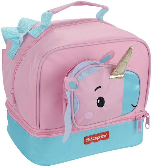 Fisher Price School Insulated Snack Bag Unicorns 20x15x21cm