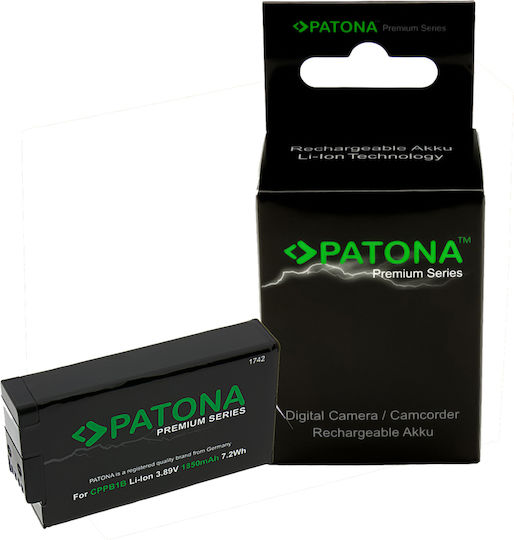 Patona Premium Battery Gopro Max2 Ambat-001