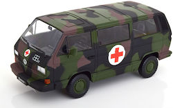 Volkswagen T3 Bus Syncro Ambulanță Armata Germană 1987 Nato Camuflaj 3 Culori Caroserie Sigilată Volkswagen T3 Bus Syncro Ambulanță Armata Germană 1987 Nato Camuflaj 3 Culori Caroserie Sigilată