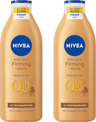 Nivea Q10 Firming Tanning Moisturizing Body Lotion 400 Ml X2 Nivea Q10 Firming Tanning Moisturizing Body Lotion 400 Ml X2