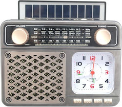 MD939S Retro Tabletop Radio Solar with Bluetoot...
