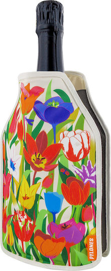 Pylones Insulated Bottle Cover Bottle Cooler Sleeve Cool & Glace 4 Designs Tulips