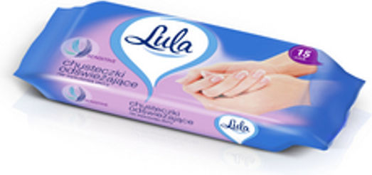 Lula Sensitive Refreshing Υποαλλεργικά Μωρομάντηλα χωρίς Οινόπνευμα & Parabens 15τμχ
