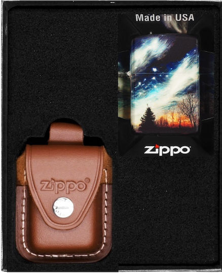 Zippo Αντιανεμικός Αναπτήρας Φλόγας σε Διάφανο χρώμα