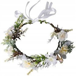 Ecarla Wreath Headband Flowers Boho W111