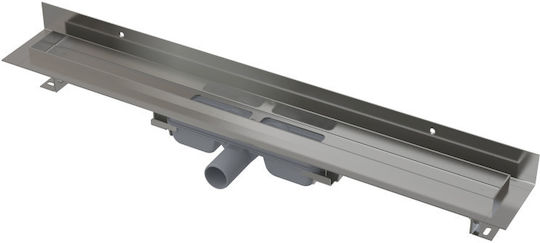 Wand-Linearablauf Aus Rostfreiem Stahl Vollgitter 820mm