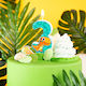 Kuchenkerze Nummer 3 Drei Dino Dinosaurier