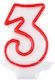 Number Candle 3