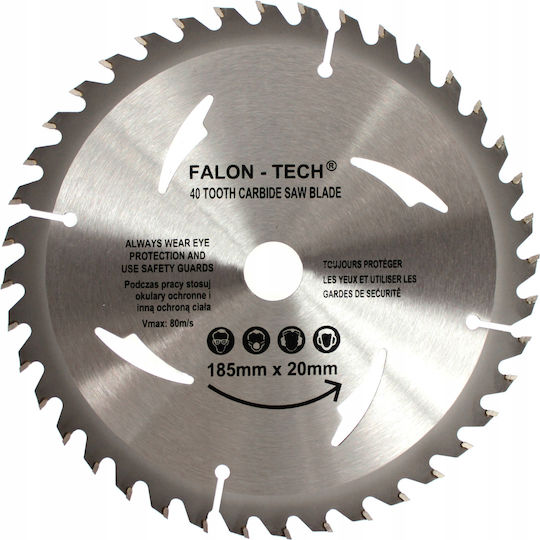 Falon-Tech Wood Cutting Disc 185mm