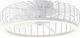 Brilliant Ceiling Fan 48cm With Light White