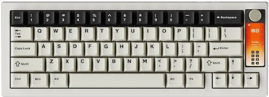 Krux Drox Wireless Gaming Mechanical Keyboard 65% with RGB Lighting (International English) Gray