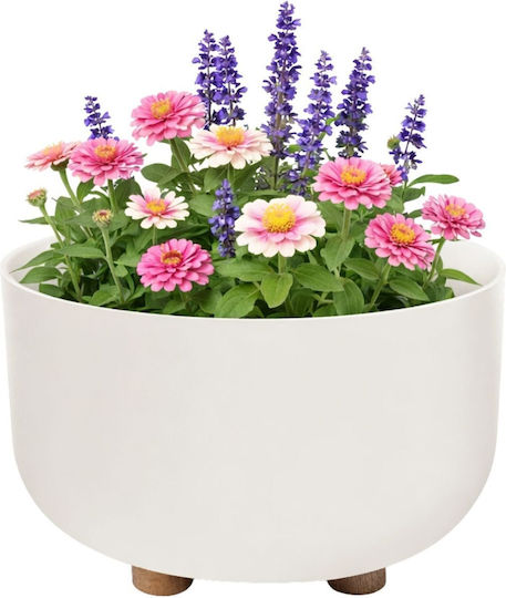 HowHomely Vaze Pentru Plante Portocalii 17cm