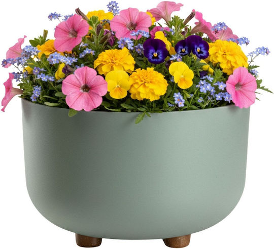 HowHomely Vaze Pentru Plante Portocalii 17cm