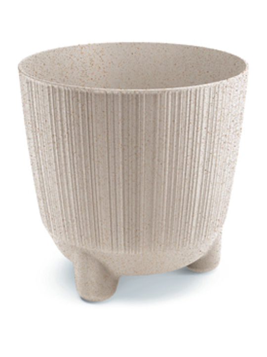 Prosperplast Eco Pflanzentöpfe Weiß 19,5x19,4x19,5cm