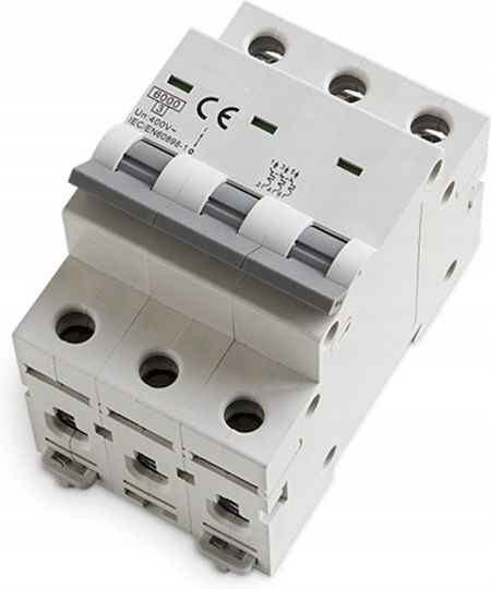 Iluve Wnp B 63a 3p Circuit Breaker B 63 3p 3m 6ka 744533