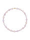 Necklace K14 Gold Elements Ruby Multicolour Pearls F1252378