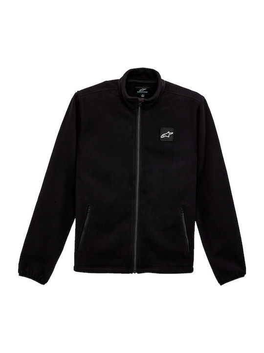 Alpinestars Periphery Polar Fleece Ανδρική Μπλούζα Μοτοσυκλέτας Μακρυμάνικη Μαύρο Χρώμα