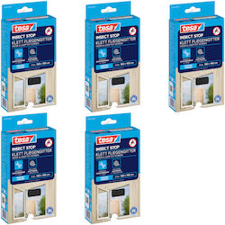 Tesa Moskitonetz Fenster aus Polyester Schwarze...