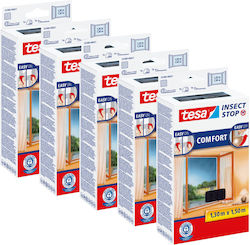 Tesa Moskitonetz Fenster mit Klebeband aus Poly...