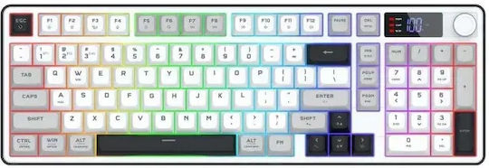 Redragon Aria Pro K527 Kabelloses Gaming-Tastatur mit RGB-Beleuchtung