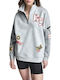 Damen Sweatshirt Grau