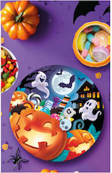 Plastik Mπωλ Σερβιρίσματος Kürbisse Geister Halloween 32cm
