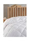 SteweHome Single Quilt with Microfiber Filling 155x215cm White