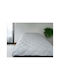 SteweHome Πάπλωμα Μονό με Γέμιση Microfiber 155x215εκ. Λευκό