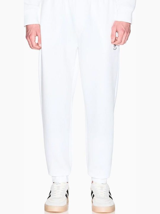 Herren-Sweatpants Jogginghose Weiß