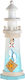 Christening Favor with Decorative Wood Element