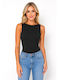 Sleeveless Black Bodysuit Morena Spain Sl-gg25302-26bo