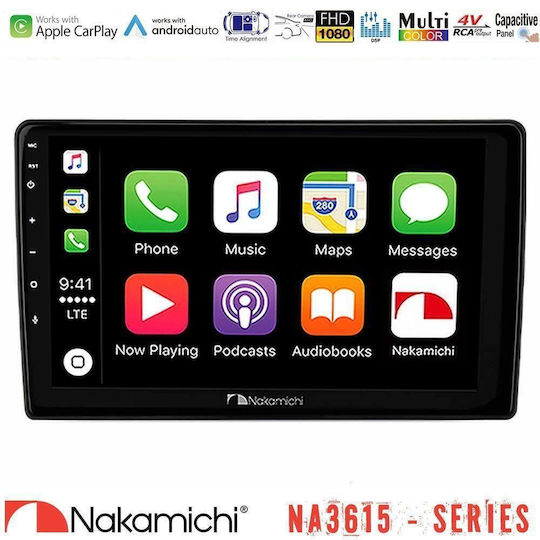 Nakamichi Ηχοσύστημα Αυτοκινήτου για Ford Transit 2007 – 2013 (Bluetooth/USB/WiFi/GPS/Apple-Carplay/Android-Auto) με Οθόνη Αφής 9"