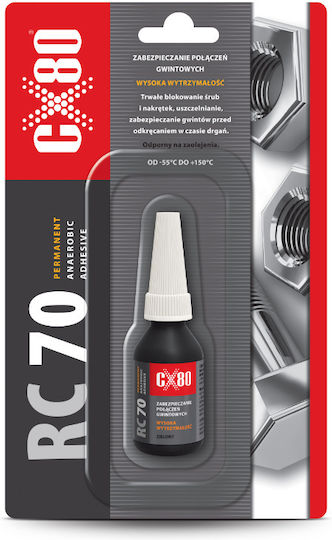Cx80 Rc70 10ml Grüner Schraubensicherungskleber Professioneller Dichtstoff