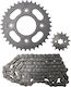Αλυσιδογραναζα Honda Supra X 125 Innova 125 36x14t Hrc45 428h-108l Apex