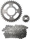 Αλυσιδογραναζα Honda C70 36x14t Hrc45 420h-98l Apex