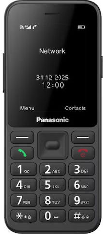 Panasonic KX-TU260 Single SIM Mobile Phone with Large Buttons Black